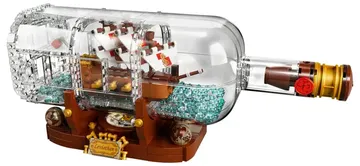 LEGO Ideas Ship in a Bottle