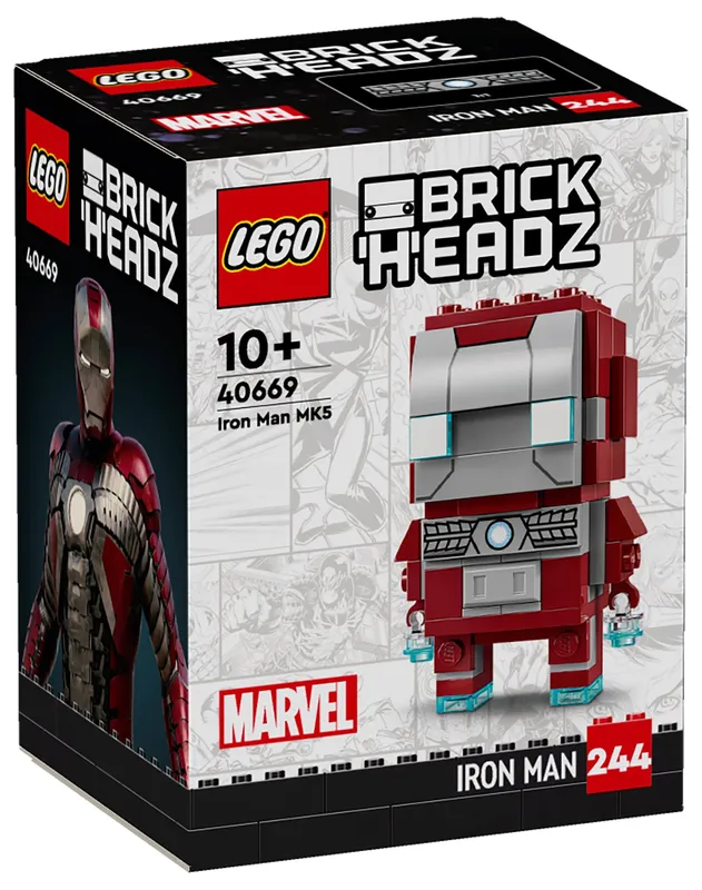 LEGO® BrickHeadz™ Iron Man MK5 Figure