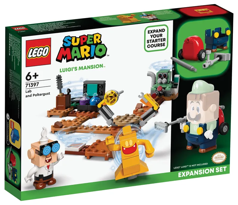 LEGO® Super Mario™ Luigi’s Mansion™ Lab and Poltergust Expa