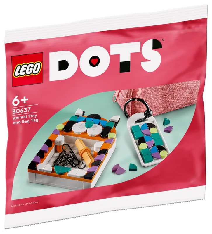 LEGO® DOTS™ Animal Tray and Bag Tag