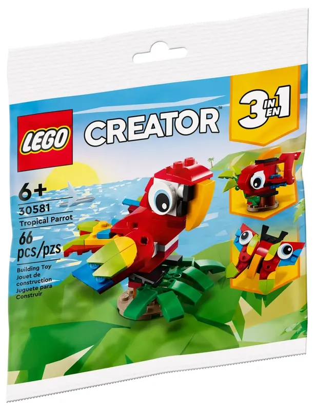 LEGO® Creator 3-in-1 Tropical Parrot