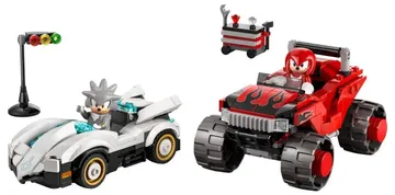 LEGO Silver's Car vs. Knuckles' Monster Truck