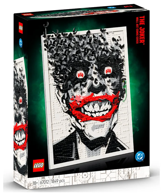 LEGO® DC Batman™ The Joker™ Wall Art Comic Cover
