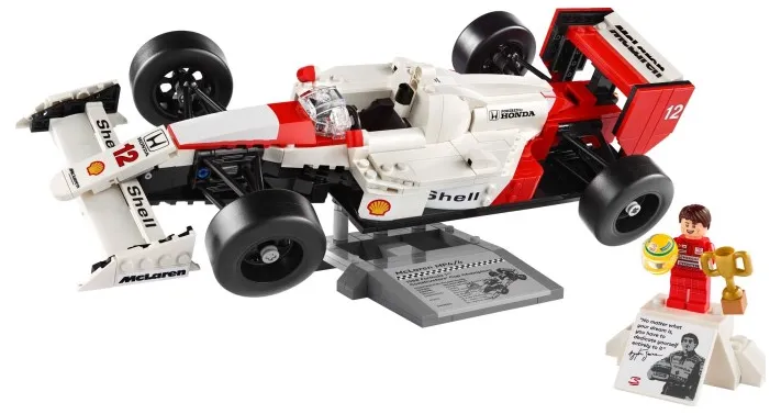 LEGO McLaren MP4/4 & Ayrton Senna