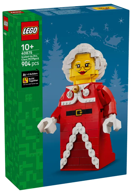 LEGO® Up-Scaled Mrs. Claus Minifigure