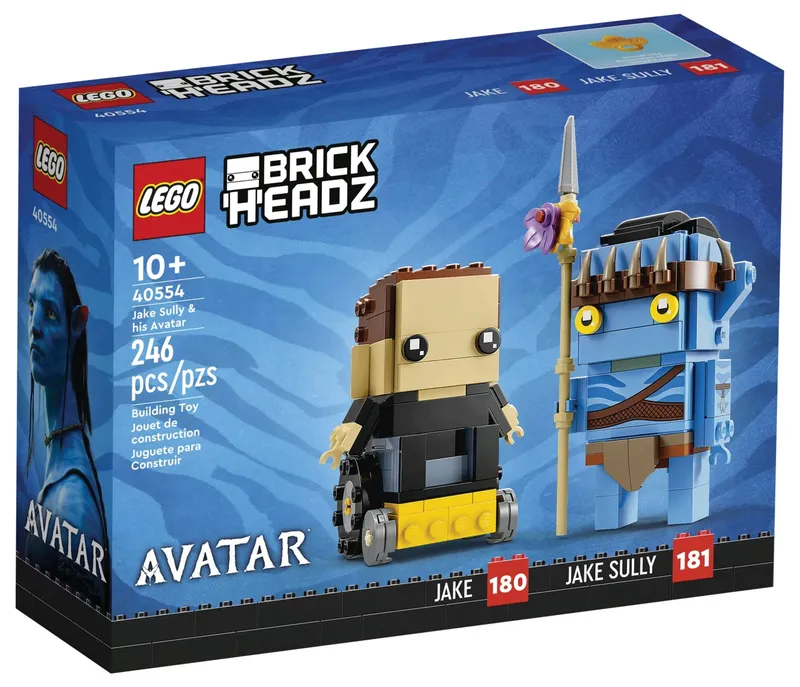 LEGO® BrickHeadz™ Jake Sully & his Avatar