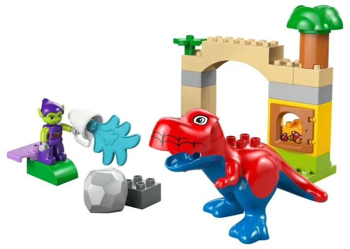 LEGO Dinosaur Spidey-Rex vs. Green Goblin