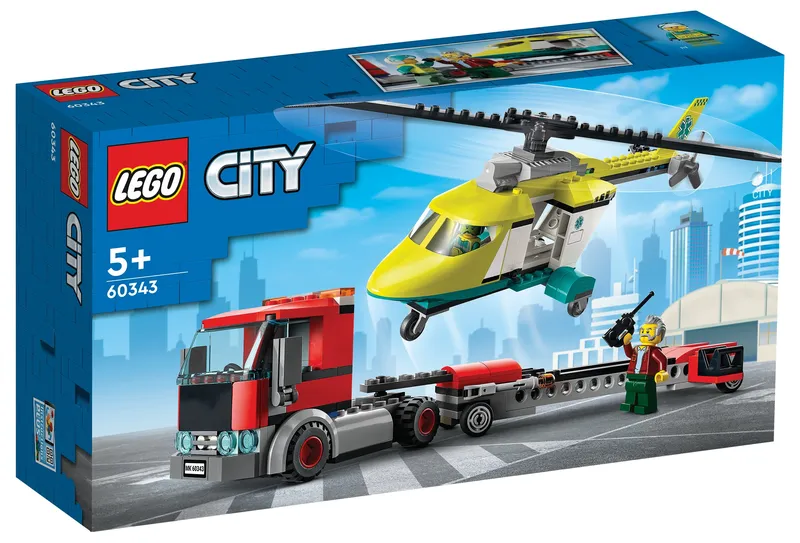 LEGO® City Rescue Helicopter Transport