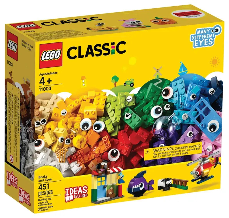 LEGO® Classic Bricks and Eyes