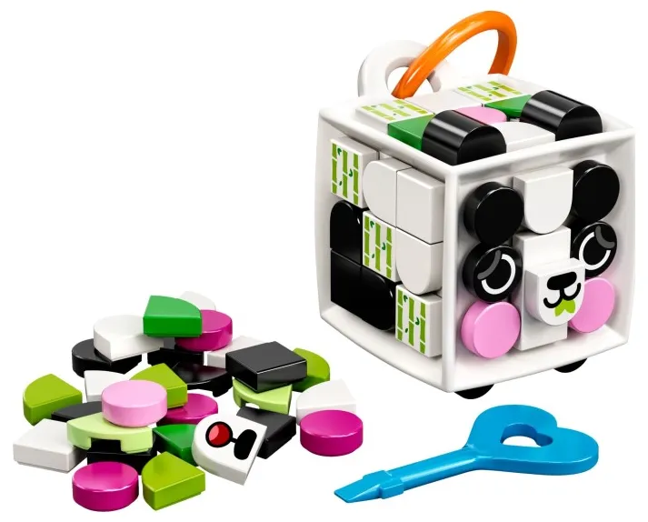 Lego Dots Bag Tag Panda