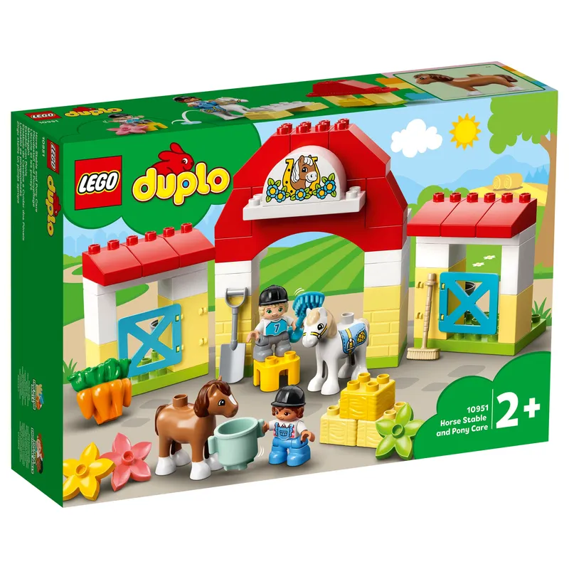 LEGO® DUPLO® Town Horse Stable and Pony Care
