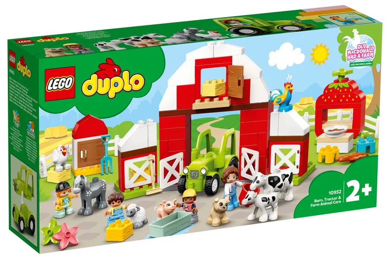 LEGO® DUPLO® Town Barn, Tractor & Farm Animal Care