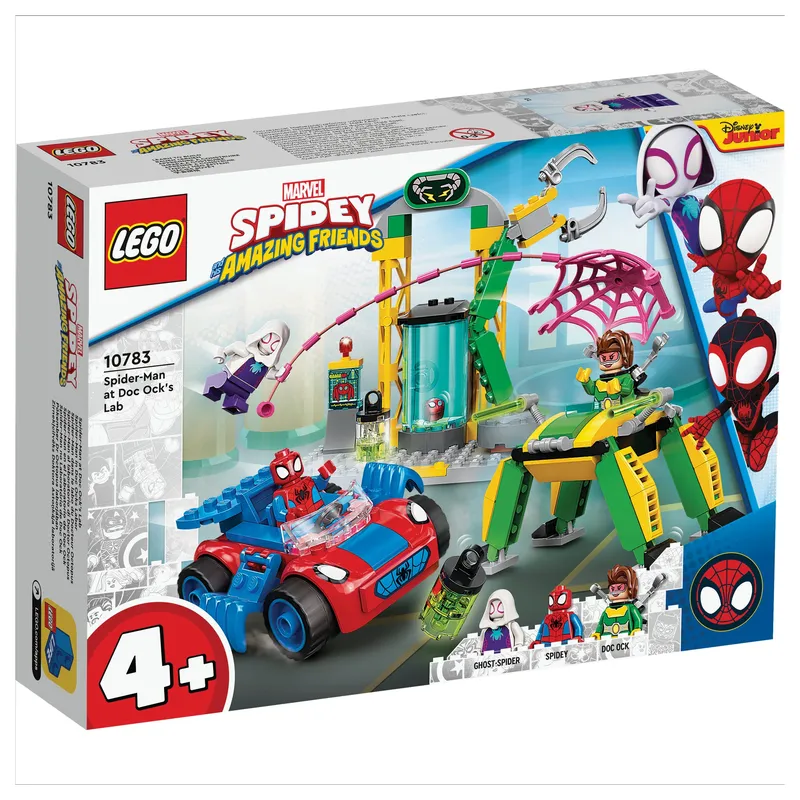 LEGO® Marvel Spidey And His Amazing Friends Spider-Man at Doc Ock’s Lab