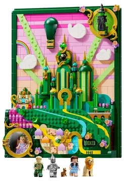 LEGO Emerald City Wall Art
