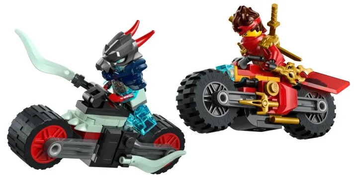 LEGO Kai's Motorcycle Speed Race