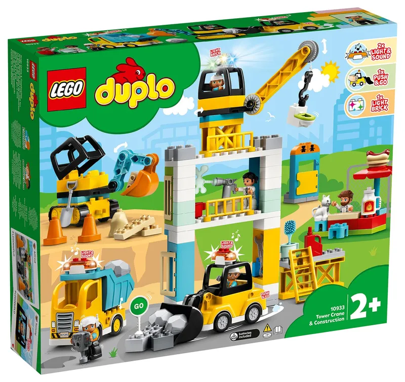 LEGO® DUPLO® Tower Crane & Construction