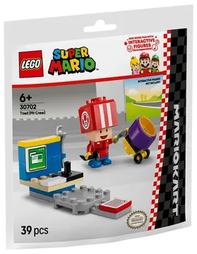 LEGO® Super Mario™ Mario Kart™ – Toad (Pit Crew)