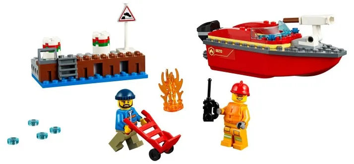 LEGO® CITY Dock Side Fire