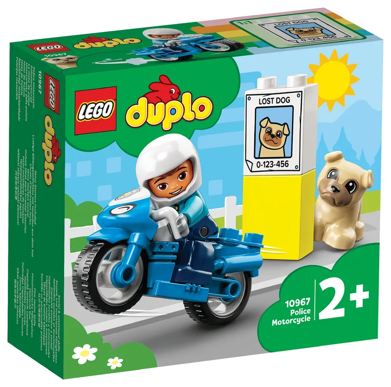 LEGO® DUPLO® Rescue Police Motorcycle