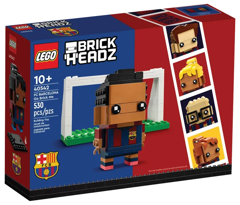 LEGO® BrickHeadz™ FC Barcelona Go Brick Me