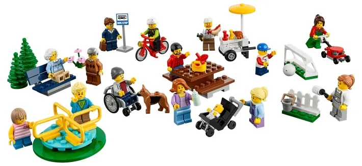 LEGO® CITY Fun in the park - City People Pack