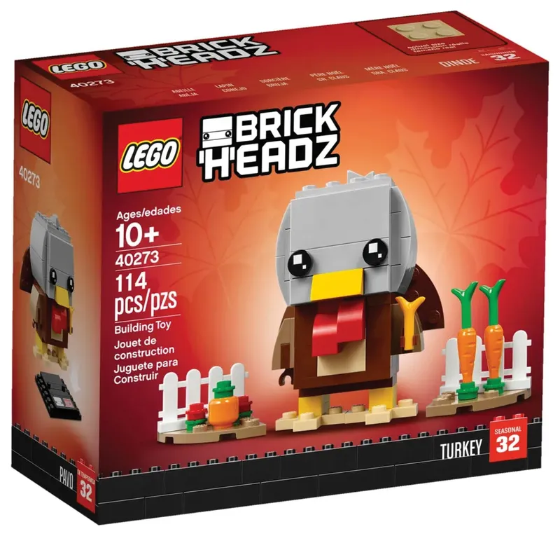 LEGO® BrickHeadz™ Thanksgiving Turkey
