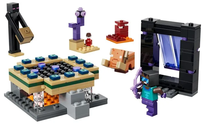 LEGO Nether & End Portal Journey