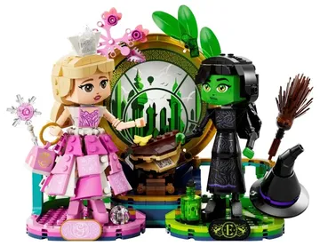 LEGO Elphaba & Glinda Figures