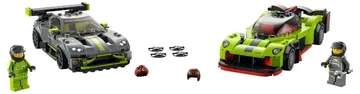 LEGO Speed Champions Aston Martin Valkyrie AMR Pro and Aston Martin Vantage GT3