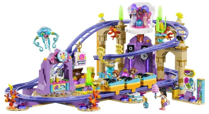 LEGO Mermaid Roller Coaster Ride