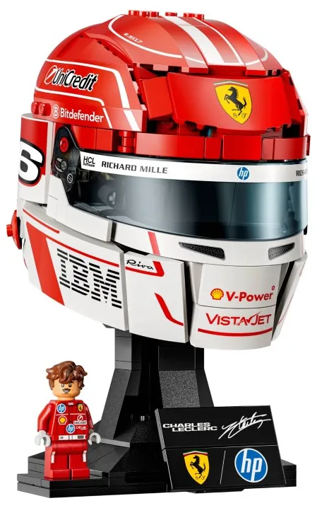 LEGO Scuderia Ferrari HP Charles Leclerc Helmet