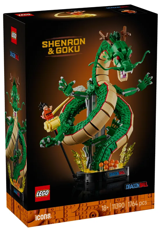 LEGO® Icons Dragon Ball: Shenron & Goku