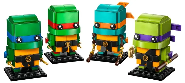 LEGO Teenage Mutant Ninja Turtles Figures