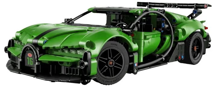LEGO Green Bugatti Chiron Pur Sport Hypercar