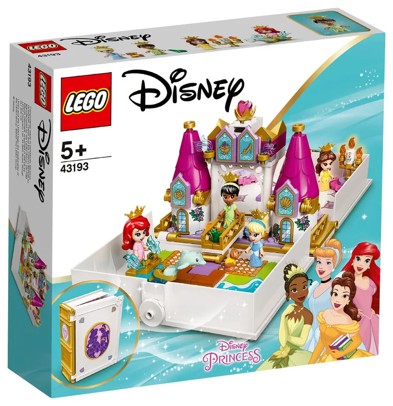 LEGO® | Disney Ariel, Belle, Cinderella and Tiana’s Storybook Adventures
