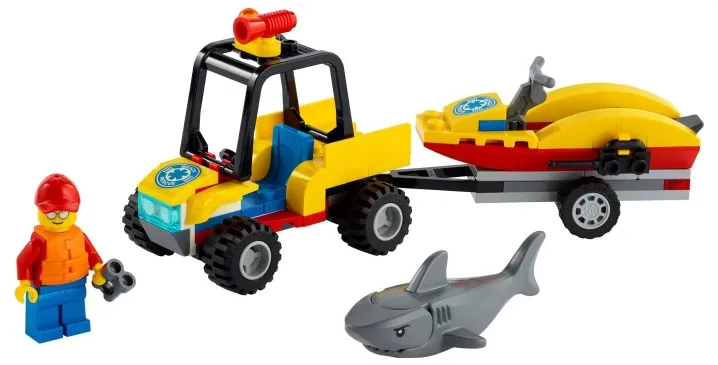 Lego City Great Vehicles Beach Rescue Atv