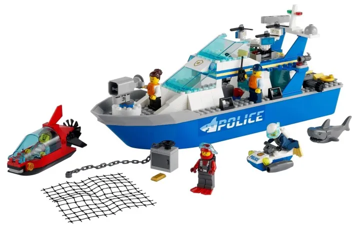LEGO® CITY Police Patrol Boat