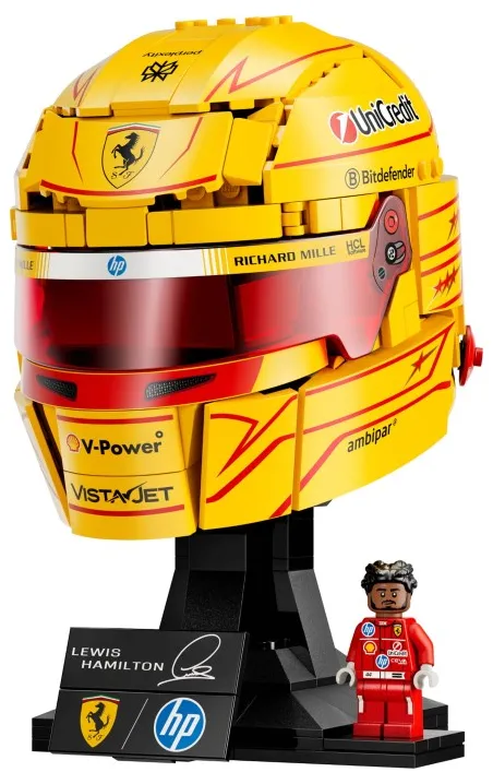 LEGO Scuderia Ferrari HP Lewis Hamilton Helmet