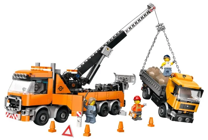 LEGO Heavy-Duty Recovery Tow Truck with Crane