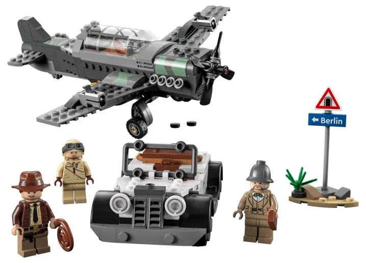LEGO 77012 Fighter Plane Chase - Indiana Jones