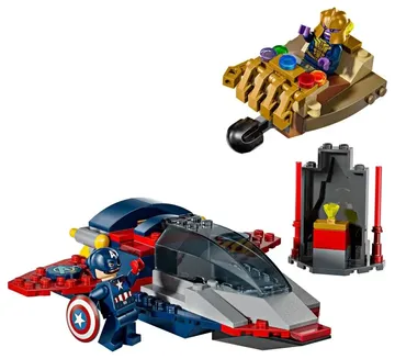 LEGO Captain America vs. Thanos