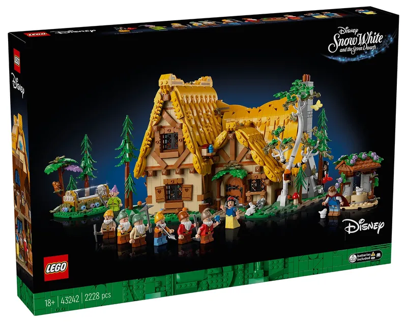 LEGO® | Disney Snow White and the Seven Dwarfs Cottage