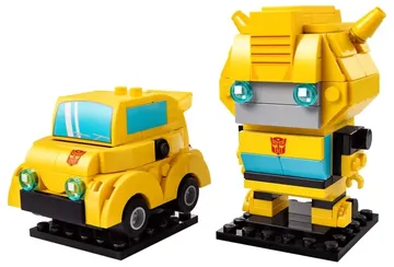 LEGO Bumblebee Robot & Vehicle