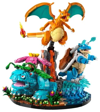 LEGO Venusaur, Charizard and Blastoise