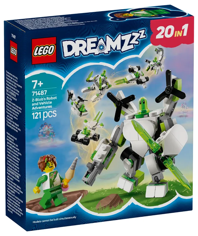 LEGO® DREAMZzz™ Z-Blob’s Robot and Vehicle Adventures