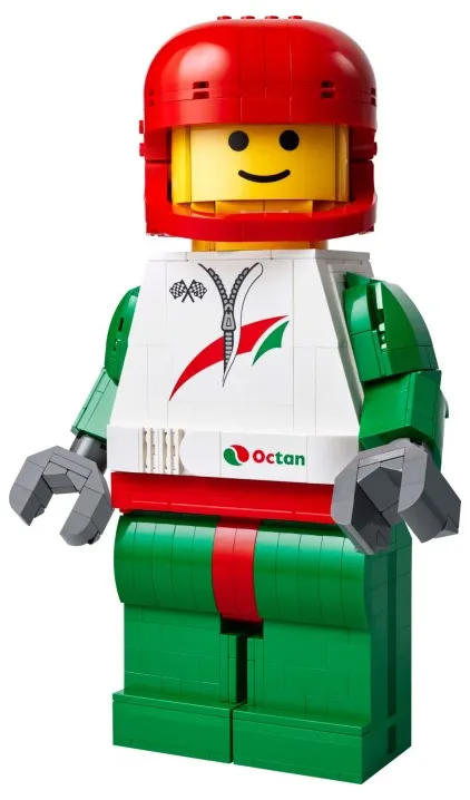 LEGO Up-Scaled Racing Driver Minifigure