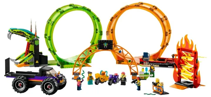 LEGO 60339 Double Loop Stunt Arena - City Stuntz