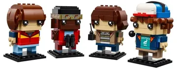 LEGO Mike, Dustin, Lucas and Will Figures