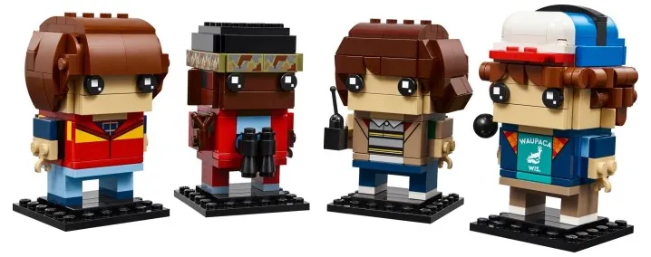 LEGO Mike, Dustin, Lucas and Will Figures