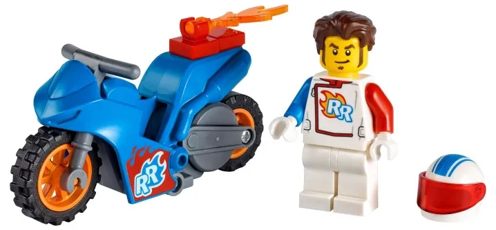 Lego City Stunt Rocket Stunt Bike